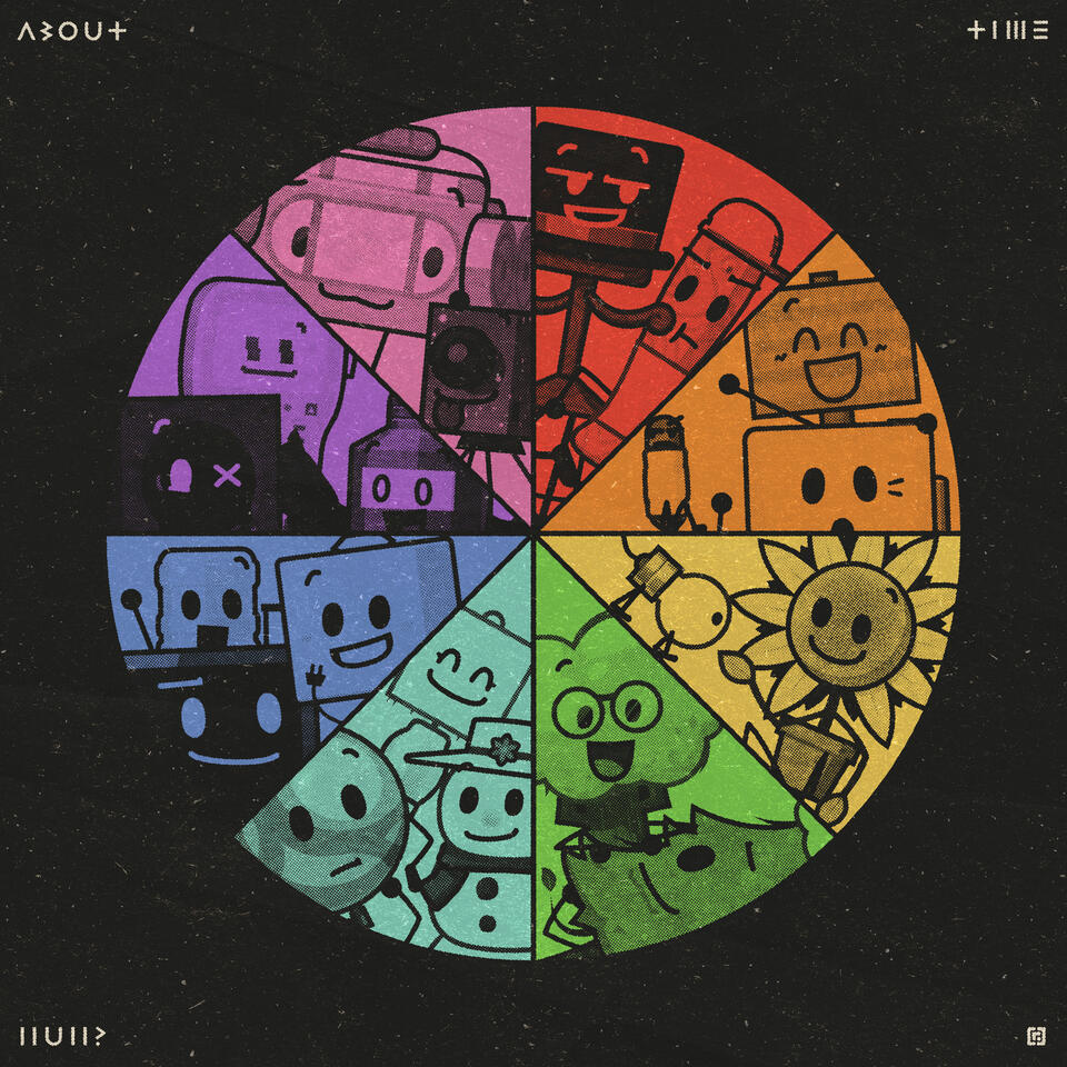 StudioCRJ OC Color Wheel, 2023 Adobe Animate and Photoshop