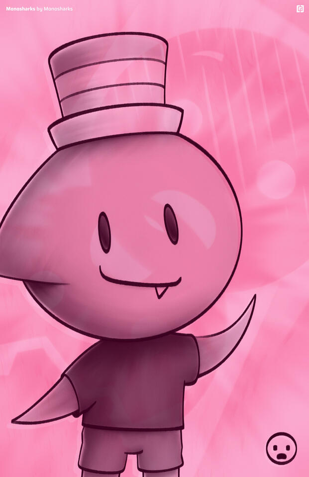 2K Art Raffle: Monosharks, 2024 Procreate